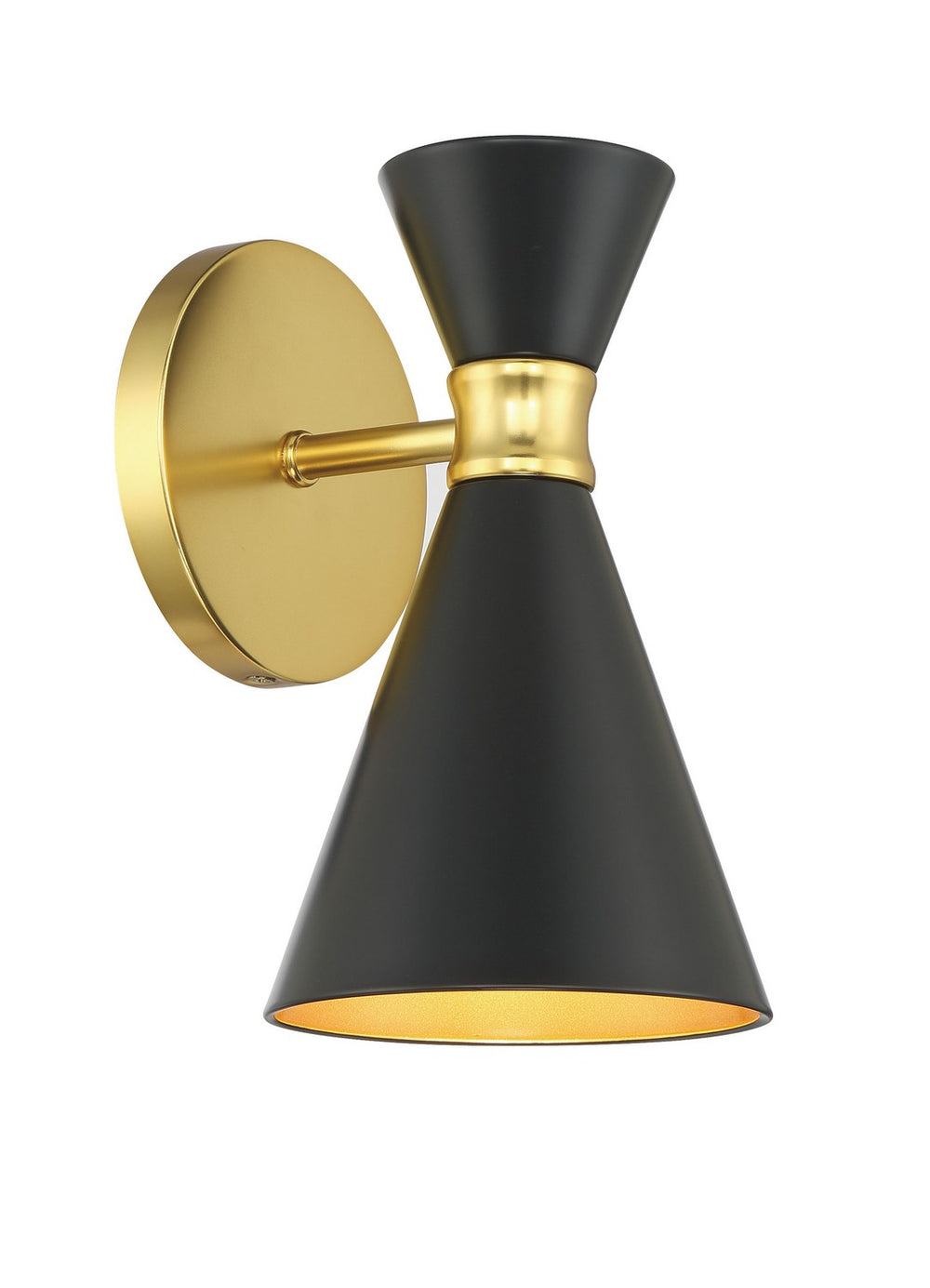 George Kovacs - P1826-248 - One Light Wall Sconce - Conic - Honey Gold