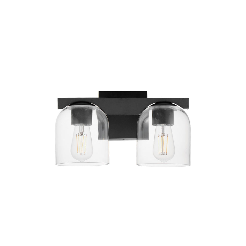 Scoop Two Light Bath Vanity in Multiple Finishes - Maison&Co.