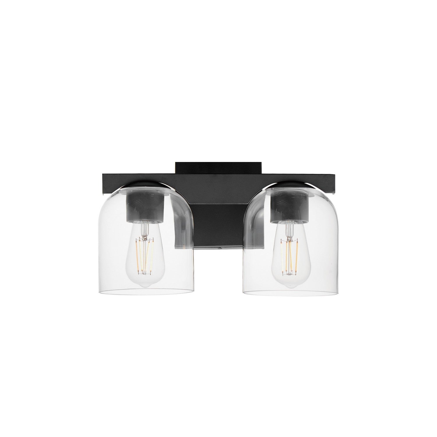 Scoop Two Light Bath Vanity in Multiple Finishes