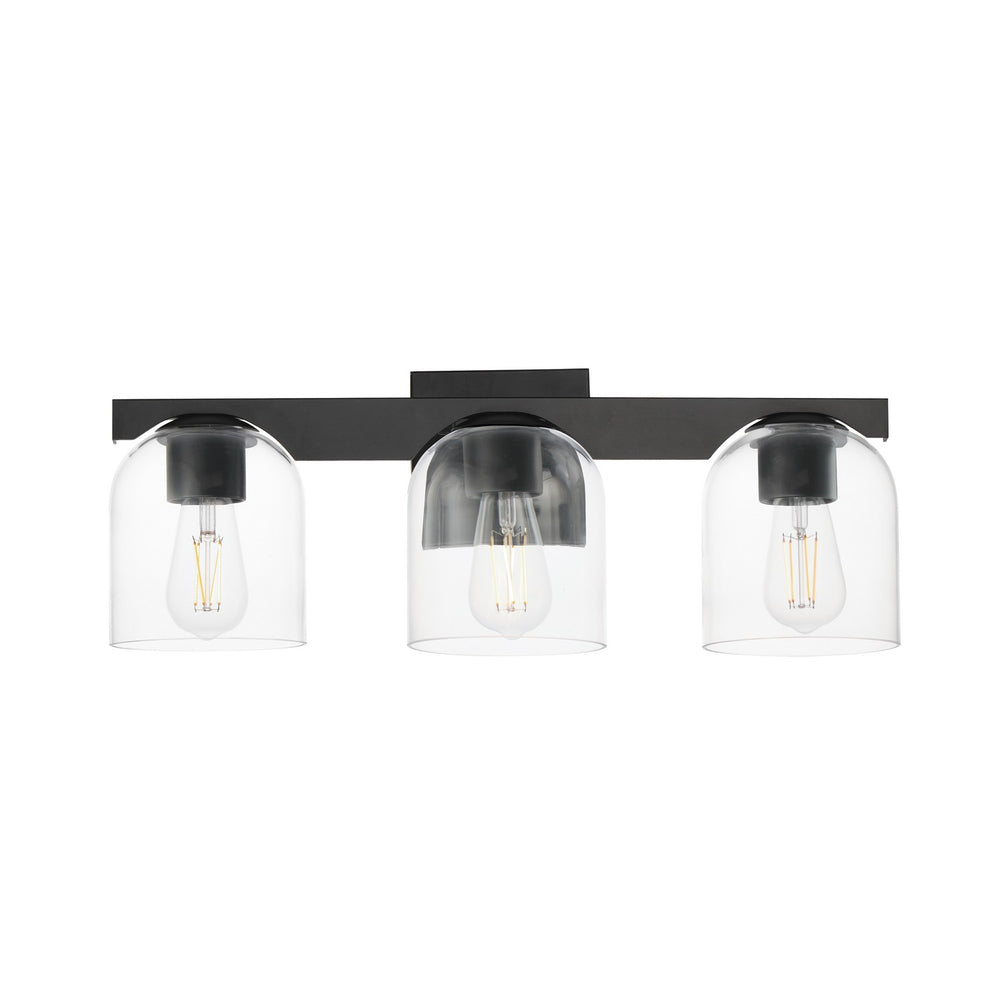 Scoop Three Light Bath Vanity in Multiple Finishes - Maison&Co.