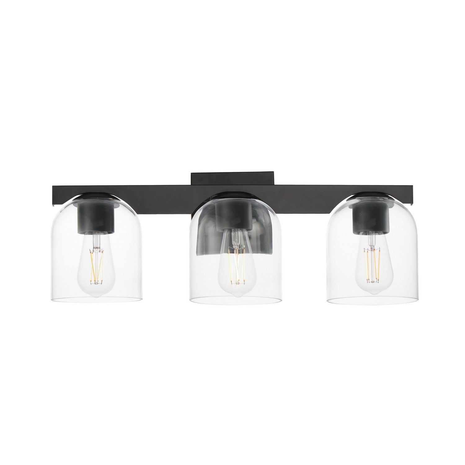 Scoop Three Light Bath Vanity in Multiple Finishes - Maison&Co.