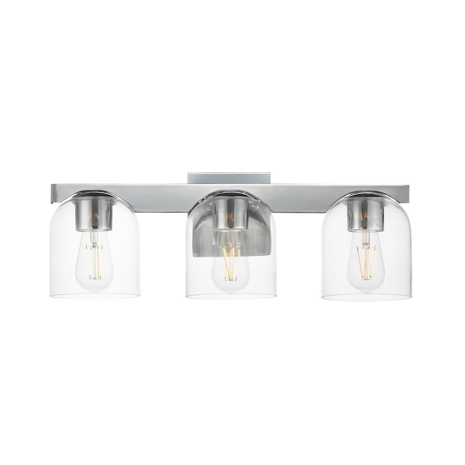 Scoop Three Light Bath Vanity in Multiple Finishes - Maison&Co.