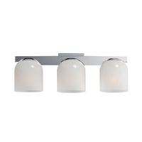 Scoop Three Light Bath Vanity in Multiple Finishes - Maison&Co.