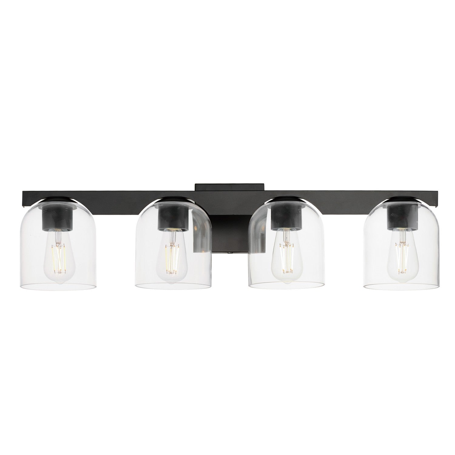 Scoop Four Light Bath Vanity in Multiple Finishes