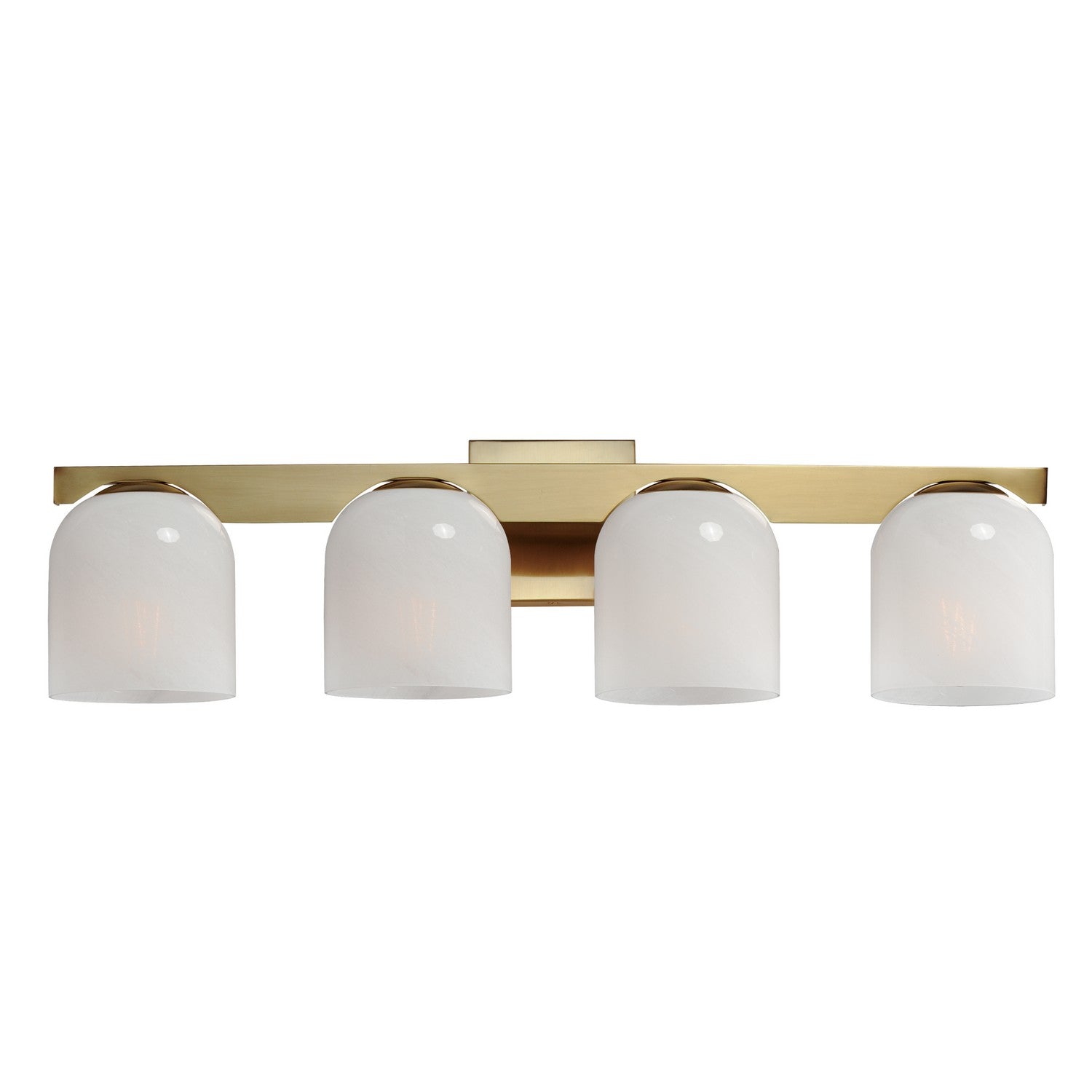 Scoop Four Light Bath Vanity in Multiple Finishes
