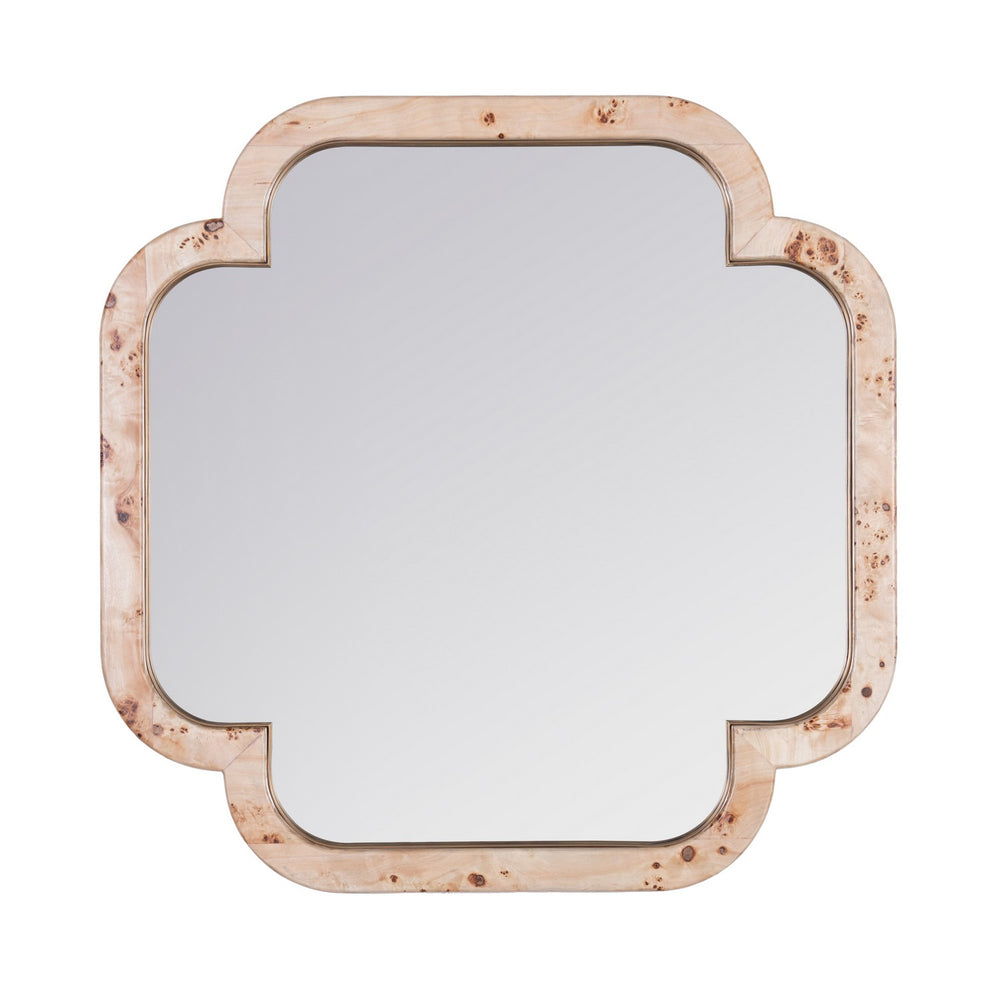 Varaluz - 455MI36B - Wall Mirror - Swiss - Poplar Burl/Weathered Brass