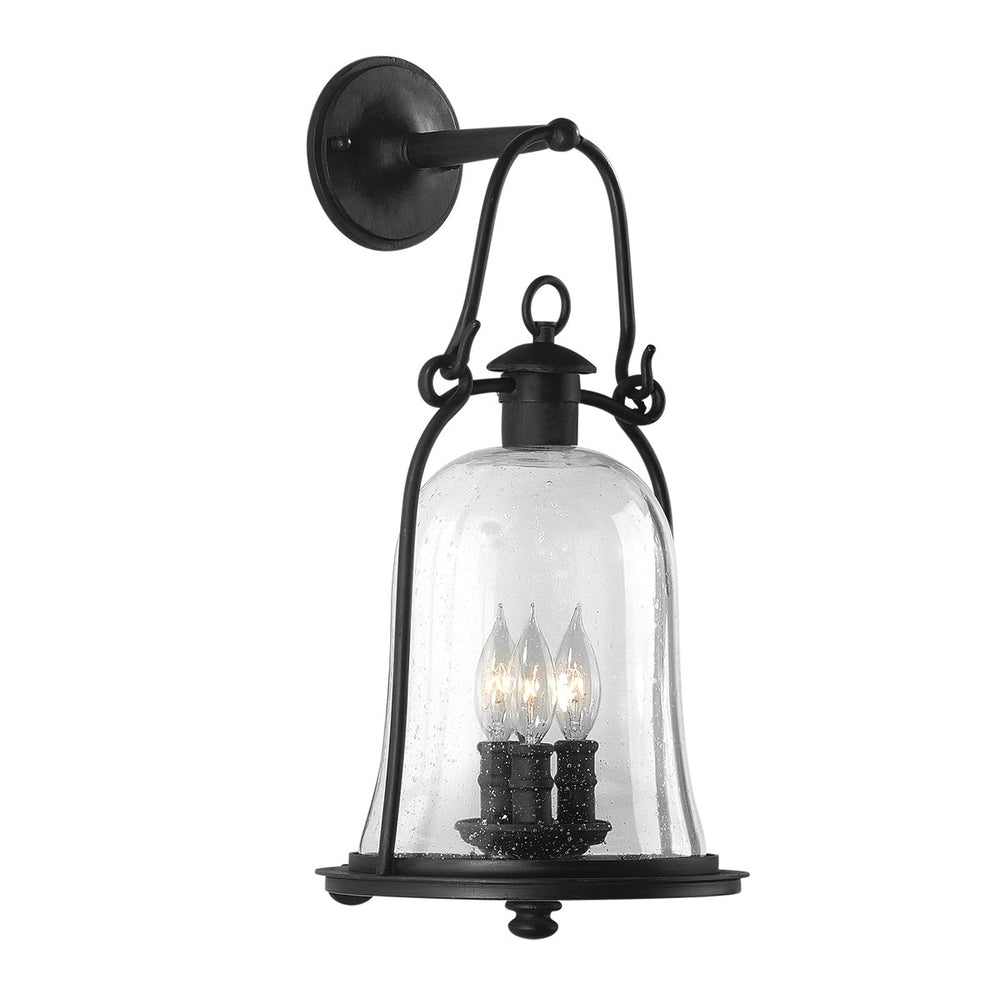 Troy Lighting - B9463-TBK - Three Light Wall Lantern - Owings Mill - Natural Bronze