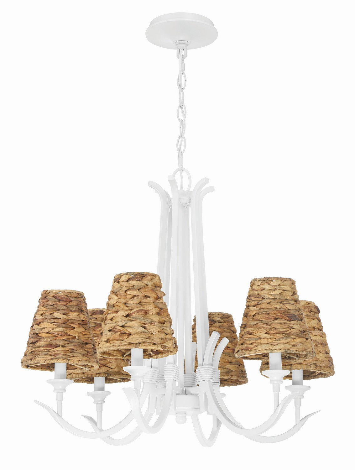 Craftmade - 58326 - Kokomo Six Light Chandelier in Mulltiple Finishes - Kokomo