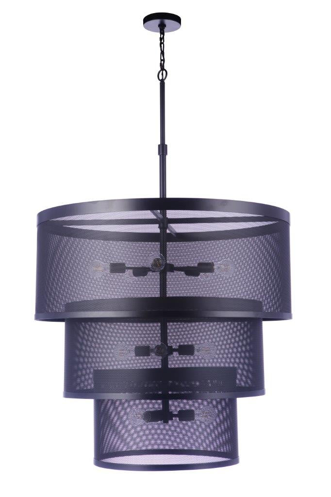 Craftmade - 58992 - Mesh 12 Light Pendant in Mulltiple Finishes - Mesh