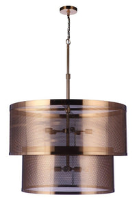 Craftmade - 58999 - Mesh Nine Light Pendant in Mulltiple Finishes - Mesh