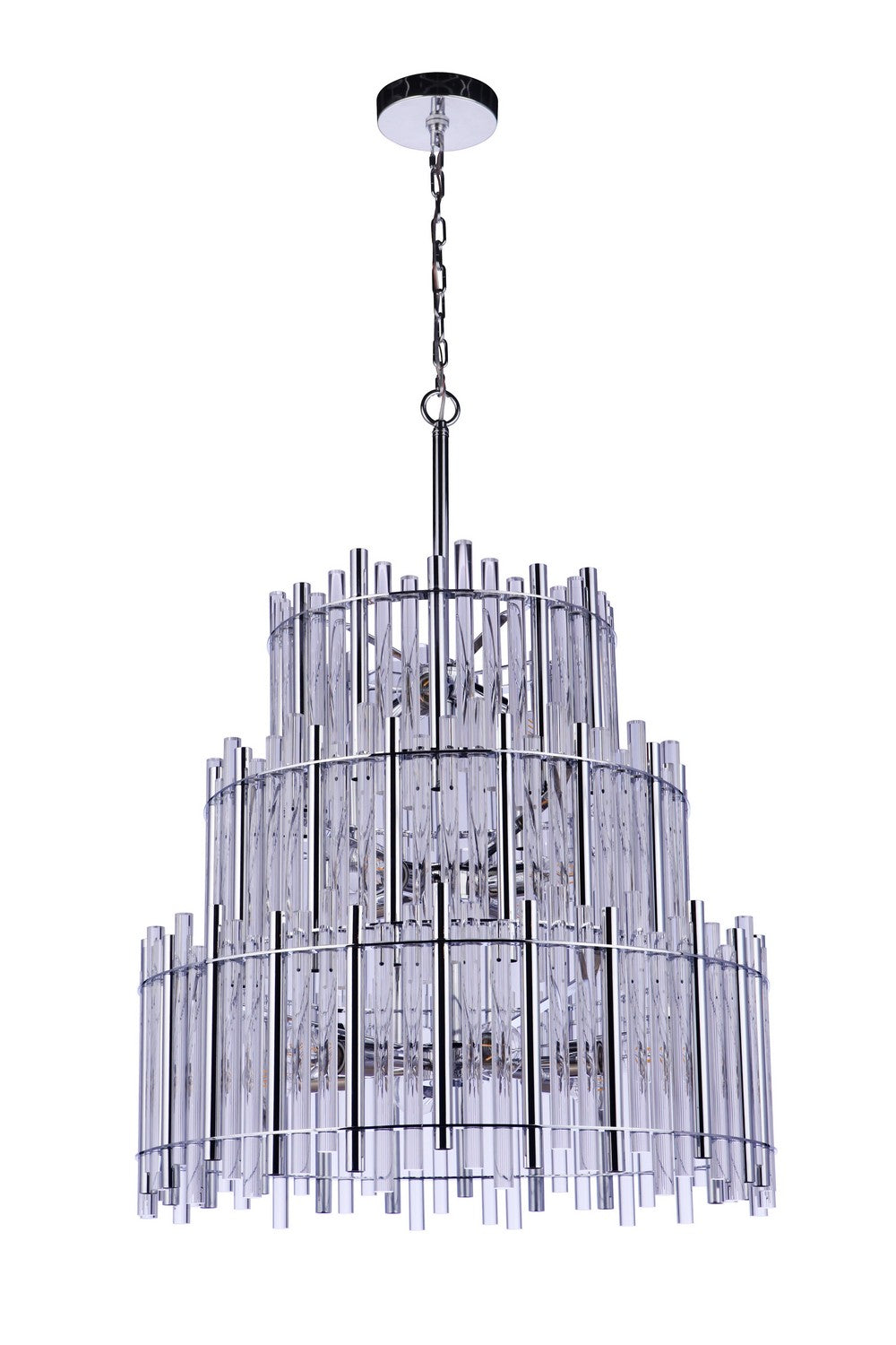 Craftmade - 59213-CH - Reveal 13 Light Chandelier in Chrome Finish - Reveal