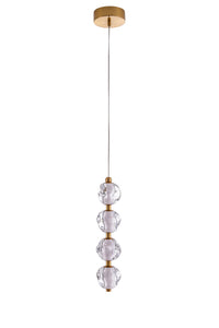 Craftmade - 59490 - Jackie LED Pendant in Mulltiple Finishes - Jackie