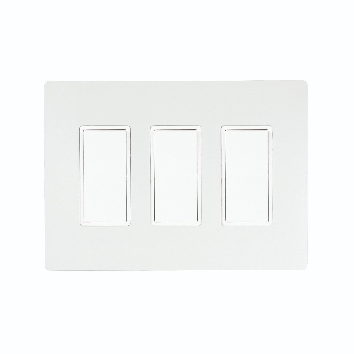 Eurofase - EFSSPW3 - On/Off Switch With Screwless Plate And Box - White