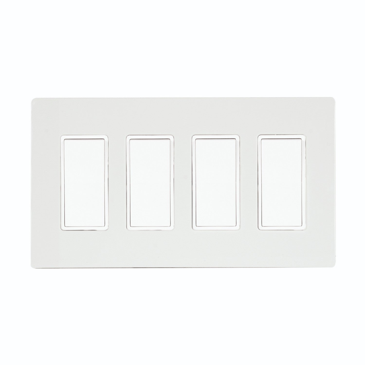 Eurofase - EFSSPW4 - On/Off Switch With Screwless Plate And Box - White