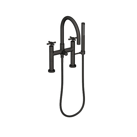 Exposed Tub & Hand Shower Set - Deck Mount in Multiple Finishes