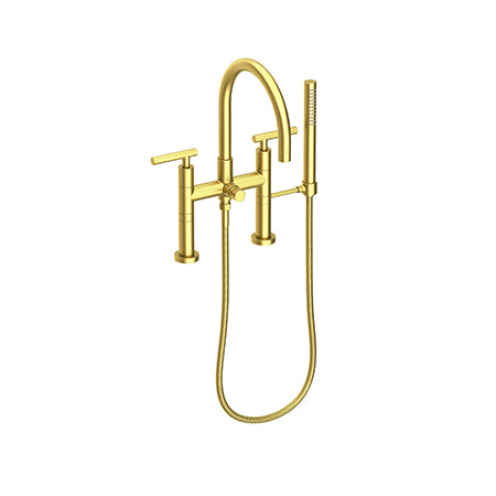 Exposed Tub & Hand Shower Set - Deck Mount in Multiple Finishes