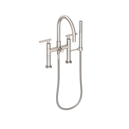 Exposed Tub & Hand Shower Set - Deck Mount in Multiple Finishes