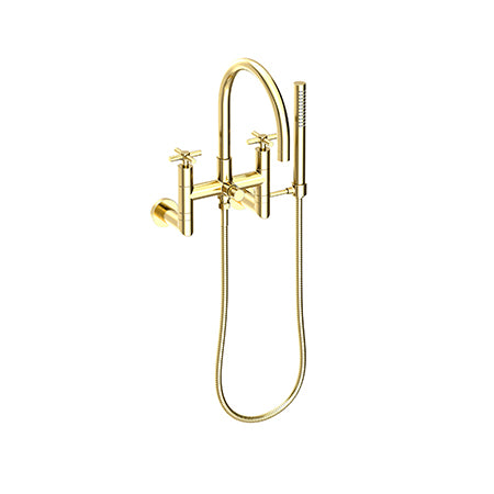 Exposed Tub & Hand Shower Set - Wall Mount in Multiple Finishes