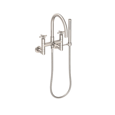 Exposed Tub & Hand Shower Set - Wall Mount in Multiple Finishes