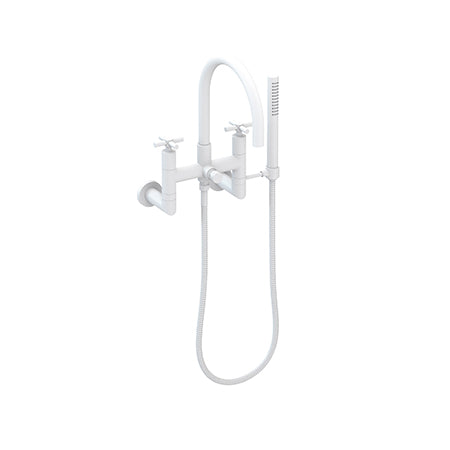 Exposed Tub & Hand Shower Set - Wall Mount in Multiple Finishes