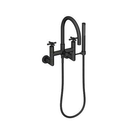 Exposed Tub & Hand Shower Set - Wall Mount in Multiple Finishes