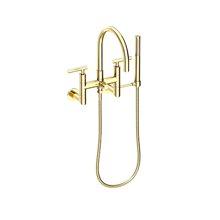 Exposed Tub & Hand Shower Set - Wall Mount in Multiple Finishes