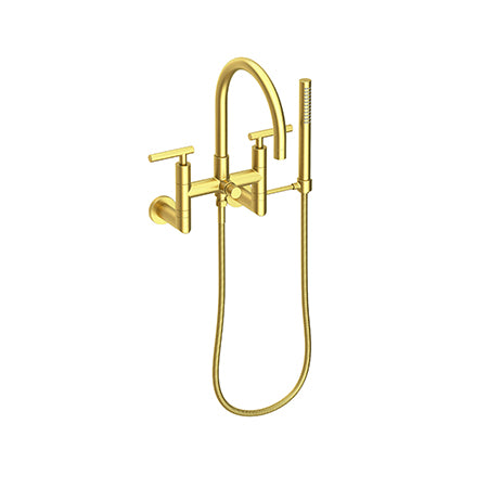 Exposed Tub & Hand Shower Set - Wall Mount in Multiple Finishes