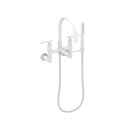 Exposed Tub & Hand Shower Set - Wall Mount in Multiple Finishes