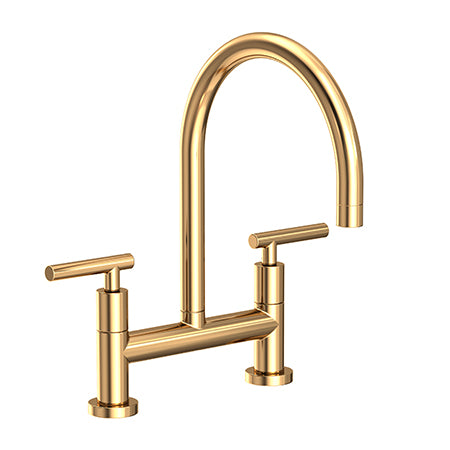 Kitchen Bridge Faucet in Multiple Finishes