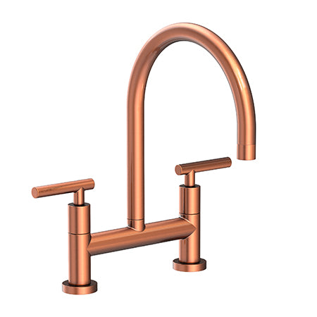 Kitchen Bridge Faucet in Multiple Finishes