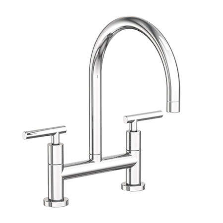 Kitchen Bridge Faucet in Multiple Finishes