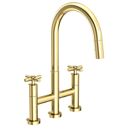 Kitchen Bridge Pull-Down Faucet in Multiple Finishes