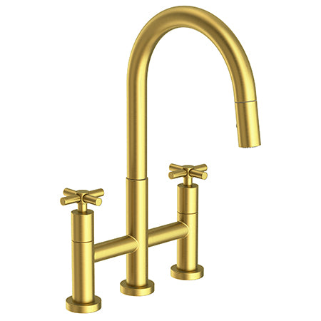 Kitchen Bridge Pull-Down Faucet in Multiple Finishes