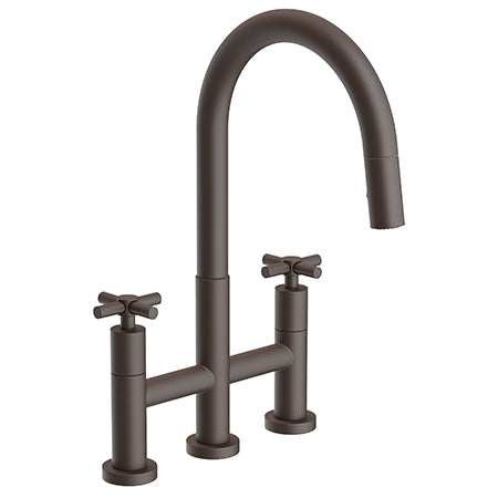 Kitchen Bridge Pull-Down Faucet in Multiple Finishes