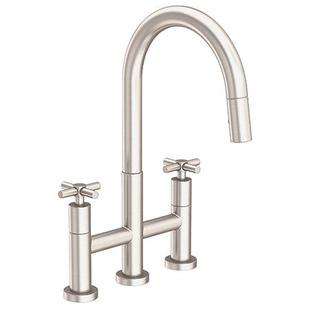 Kitchen Bridge Pull-Down Faucet in Multiple Finishes