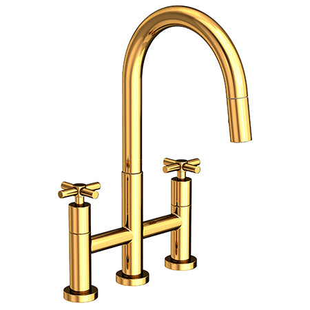 Kitchen Bridge Pull-Down Faucet in Multiple Finishes