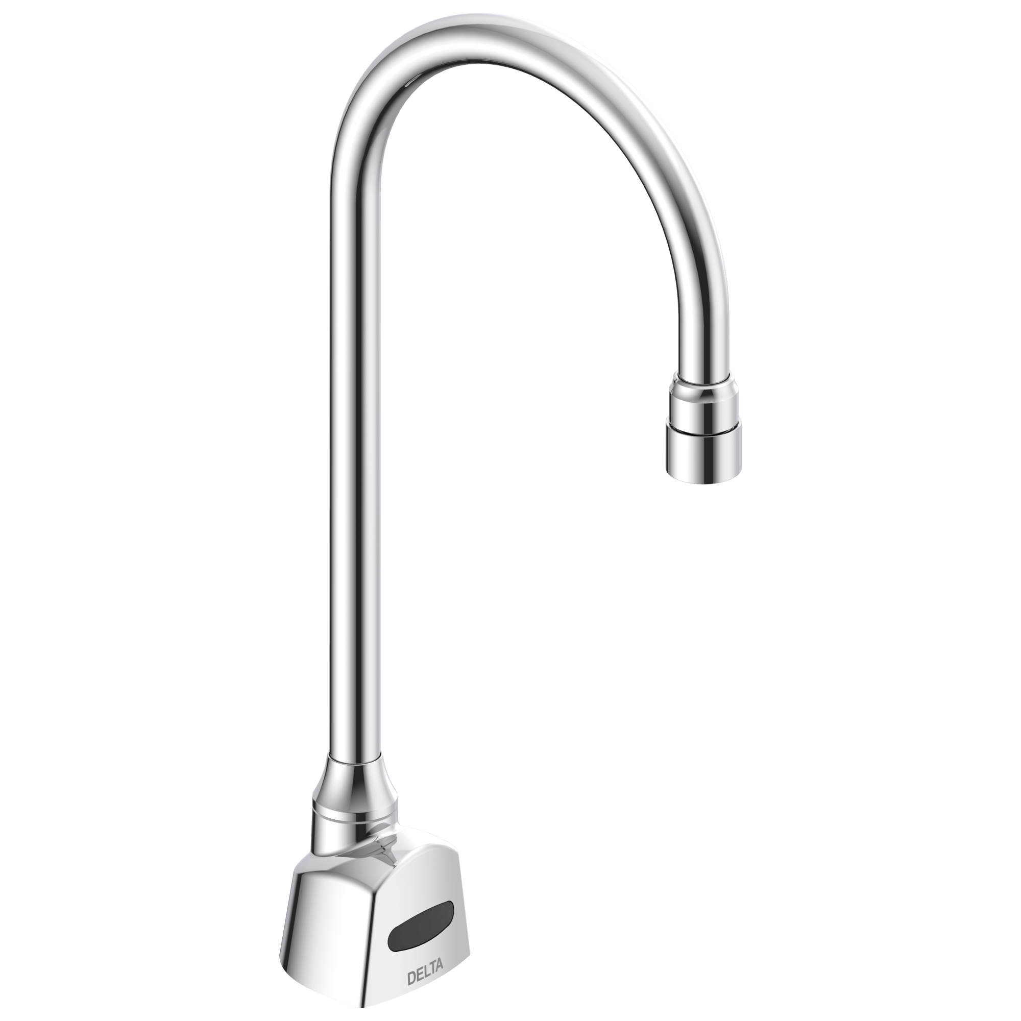 Commercial 1500T Series: Single Hole Hardwire Electronic Basin Faucet with Gooseneck Spout Trim Only - Maison&Co.