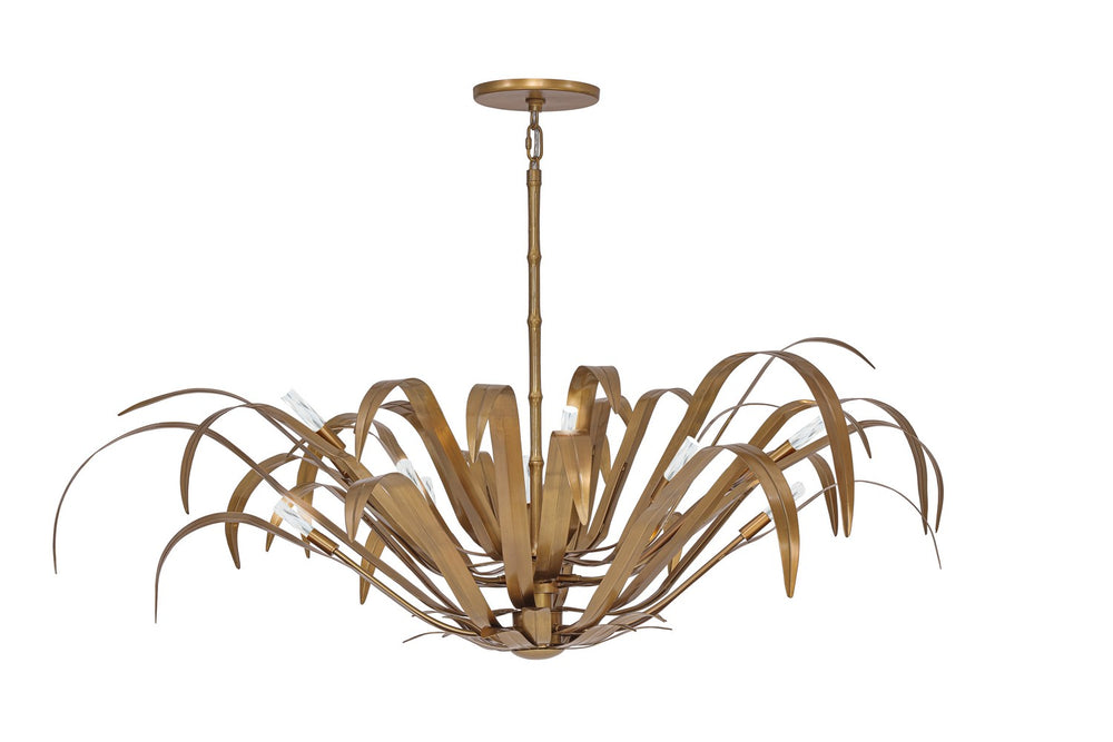 Eurofase - 46433-015 - 12 Light Pendant - Kagra - Brass