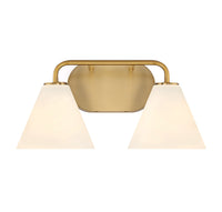 Savoy House - 8-2988-2-322 - Two Light Bathroom Vanity - Blair - Warm Brass