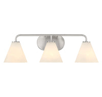 Savoy House - 8-2988-3-SN - Three Light Bathroom Vanity - Blair - Satin Nickel