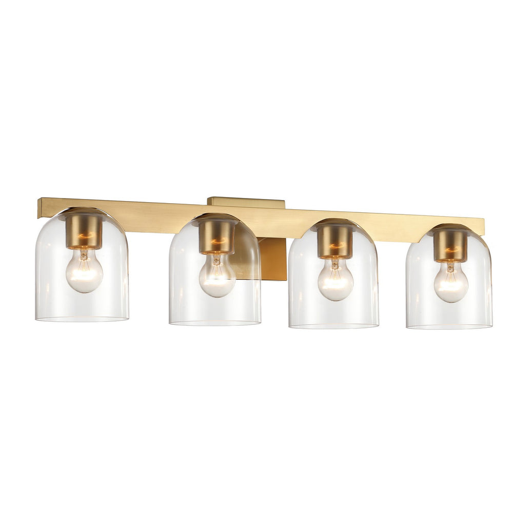 Scoop Four Light Bath Vanity in Multiple Finishes - Maison&Co.