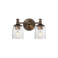 Maxim - 21352CRANB - Two Light Wall Sconce - Swirl - Antique Bronze