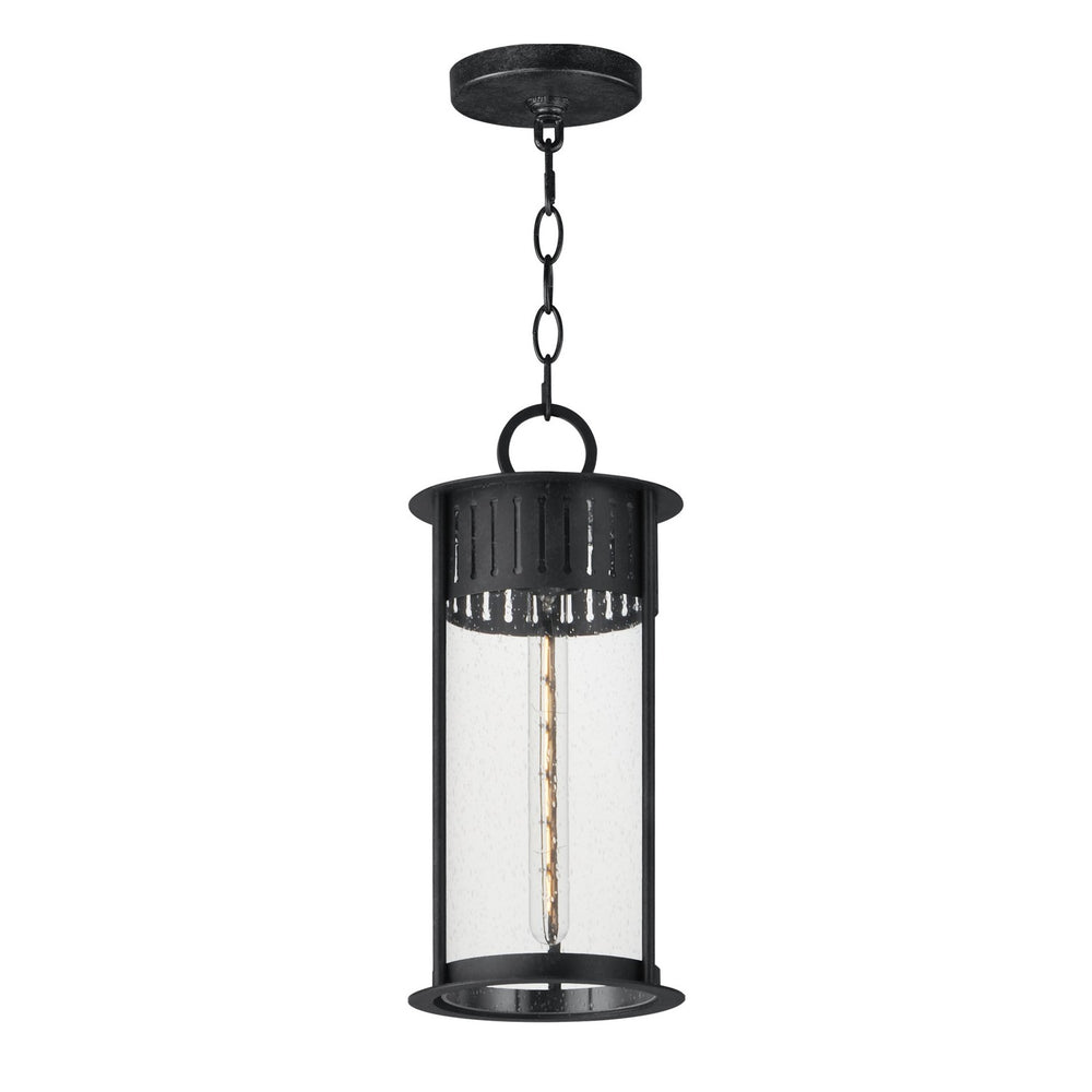 Maxim - 30636CDBKP - One Light Outdoor Pendant - Windsor - Black Patina