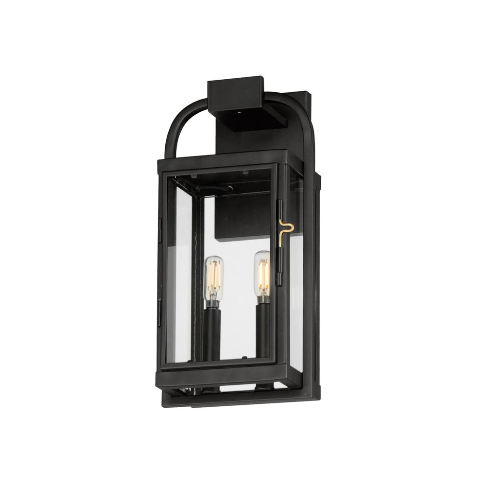 Maxim - 30802CLBK - Two Light Outdoor Wall Sconce - Bonham - Black