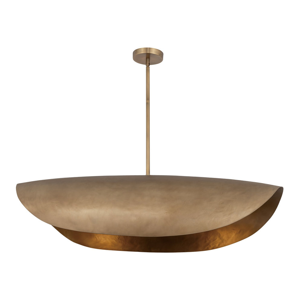 Maxim - 31268NG - Two Light Linear Pendant - Denarii - Natural Gold