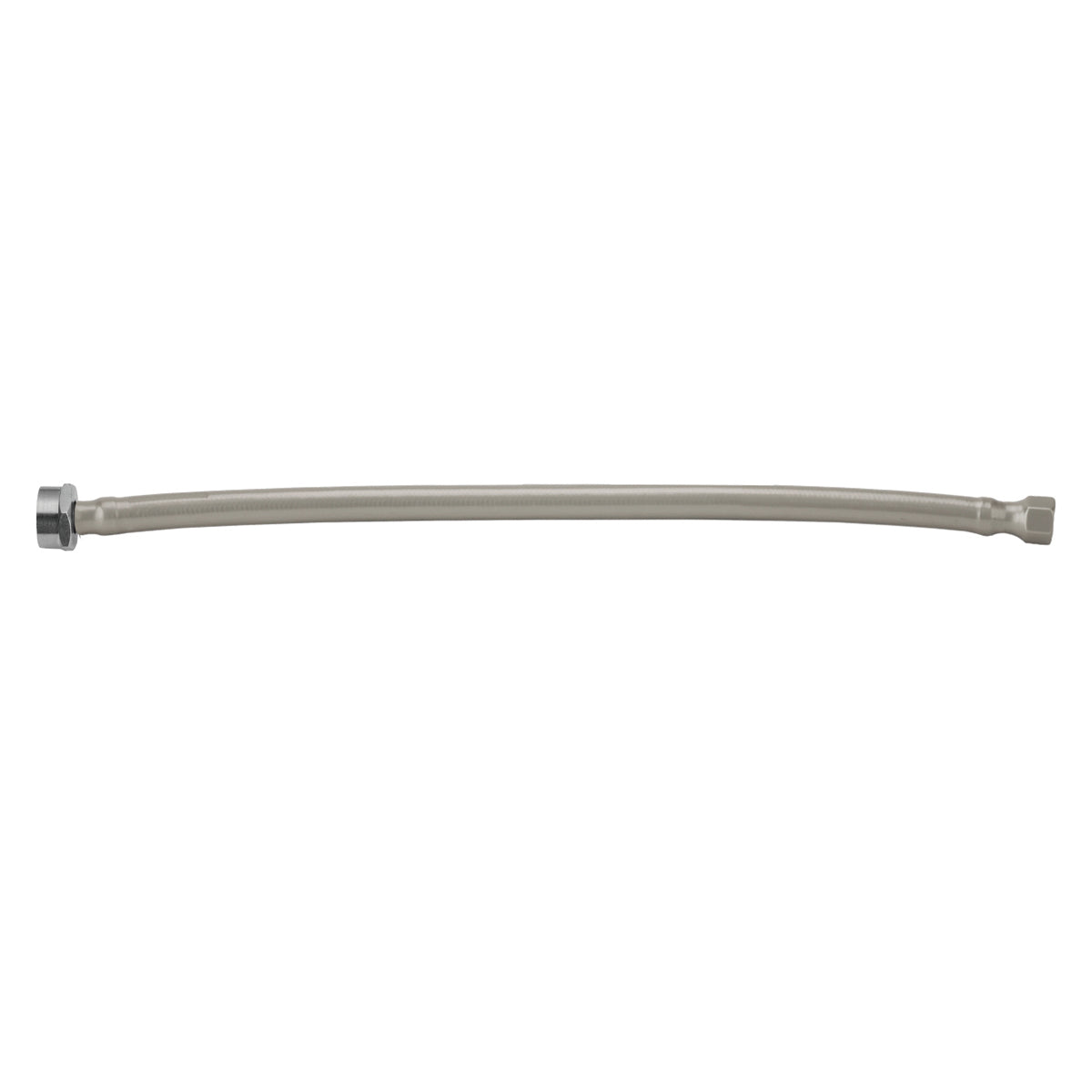 JACLOFLEX™ Black (BLAK) Decorative Cover Stainless Steel Flexible Braided 3/8" O.D. x 7/8" I.D.- 16" Toilet Supply Line with Metal Nut in Multiple Finishes - Maison&Co.
