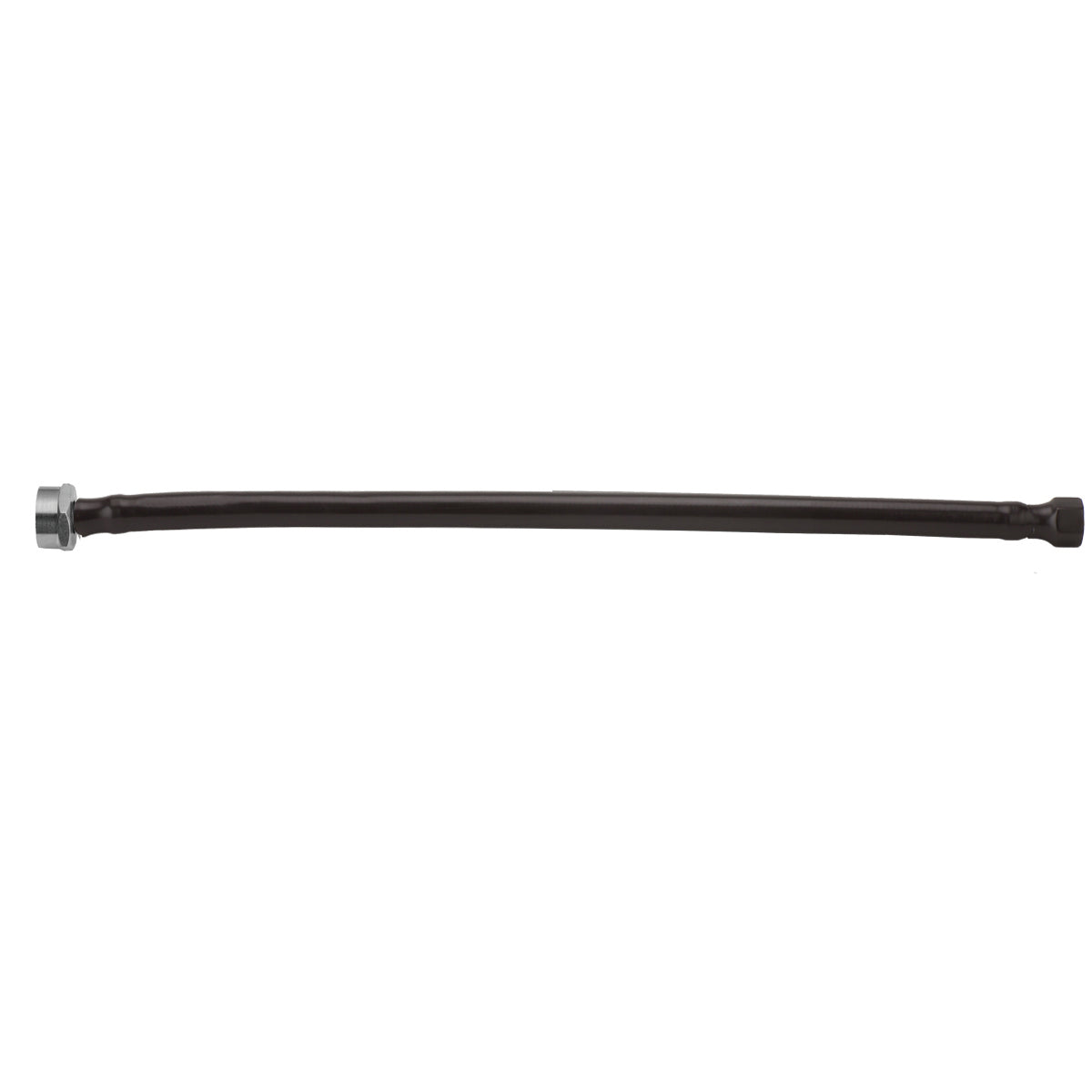 JACLOFLEX™ Black (BLAK) Decorative Cover Stainless Steel Flexible Braided 3/8" O.D. x 7/8" I.D.- 20" Toilet Supply Line with Metal Nut in Multiple Finishes - Maison&Co.