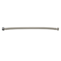 JACLOFLEX™ Black (BLAK) Decorative Cover Stainless Steel Flexible Braided 3/8" O.D. x 7/8" I.D.- 20" Toilet Supply Line with Metal Nut in Multiple Finishes - Maison&Co.
