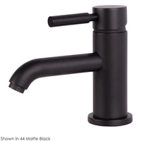 Deck-mount single-hole faucet with a pop-up and lever handle. Water flow rate: 1 gpm pressure compensating aerator, - Maison&Co.