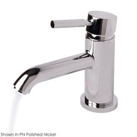 Deck-mount single-hole faucet with a pop-up and lever handle. Water flow rate: 1 gpm pressure compensating aerator, - Maison&Co.